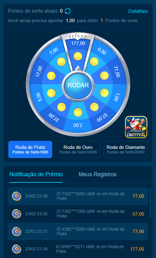 Segurança App ckc777.com